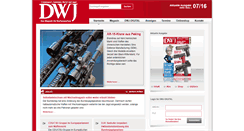 Desktop Screenshot of dwj.dwj-verlag.de